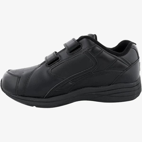 Drew Men's Force Velcro Walking Shoes- Black - Image 4