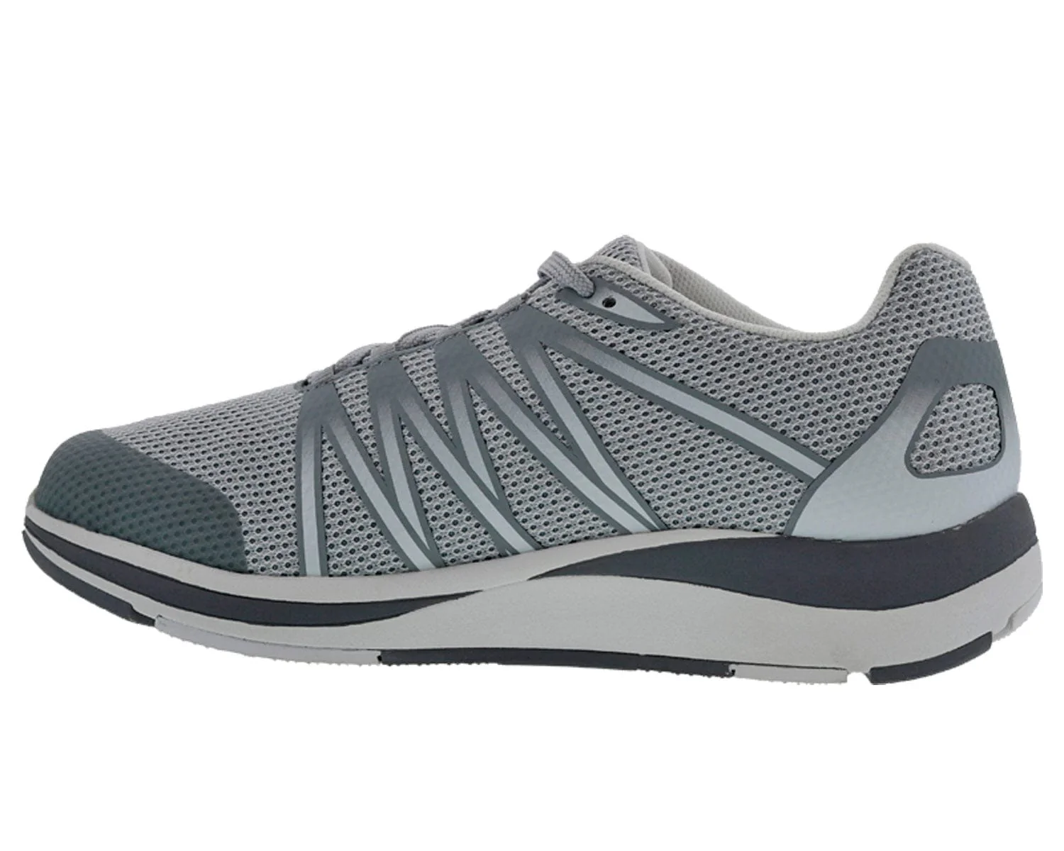 Drew Men's Player Shoes- Grey Mesh Combo - Image 4