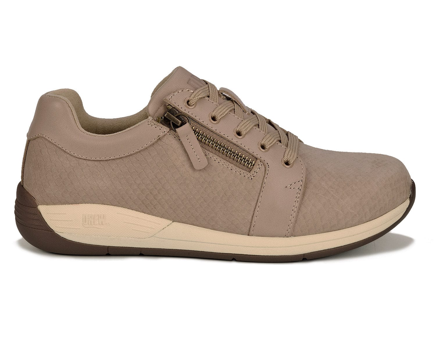 Drew Women's Tally Athletic Shoes- Taupe Nubuck Combo - Image 2
