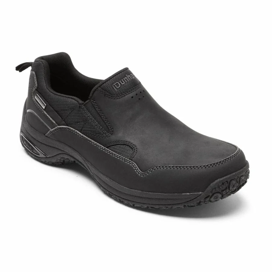 Dunham Men's Cloud Plus Slip Ons- Black - Image 2