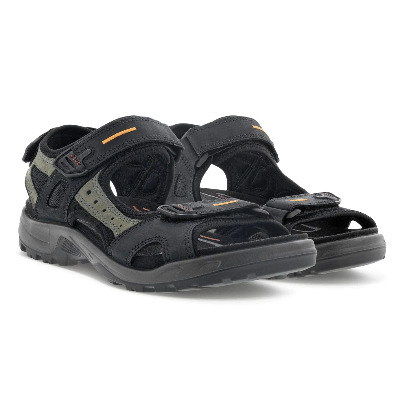 Ecco Men's Offroad Sandals- Black Mole/ Black - Image 5