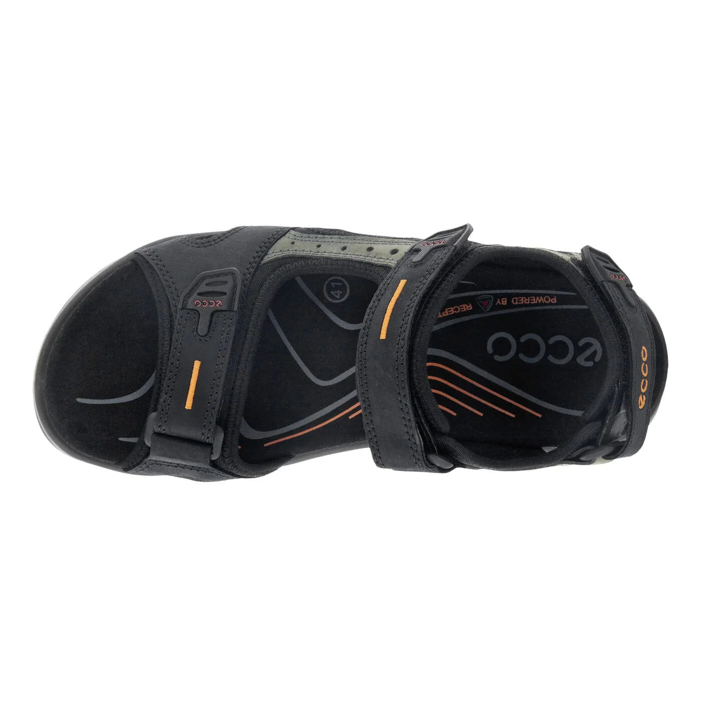 Ecco Men's Offroad Sandals- Black Mole/ Black - Image 7