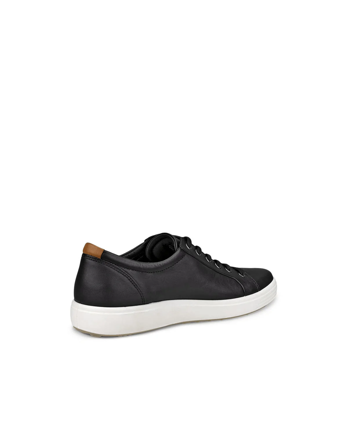 Ecco Men's Soft 7 Lace Sneakers- Black Droid - Image 2