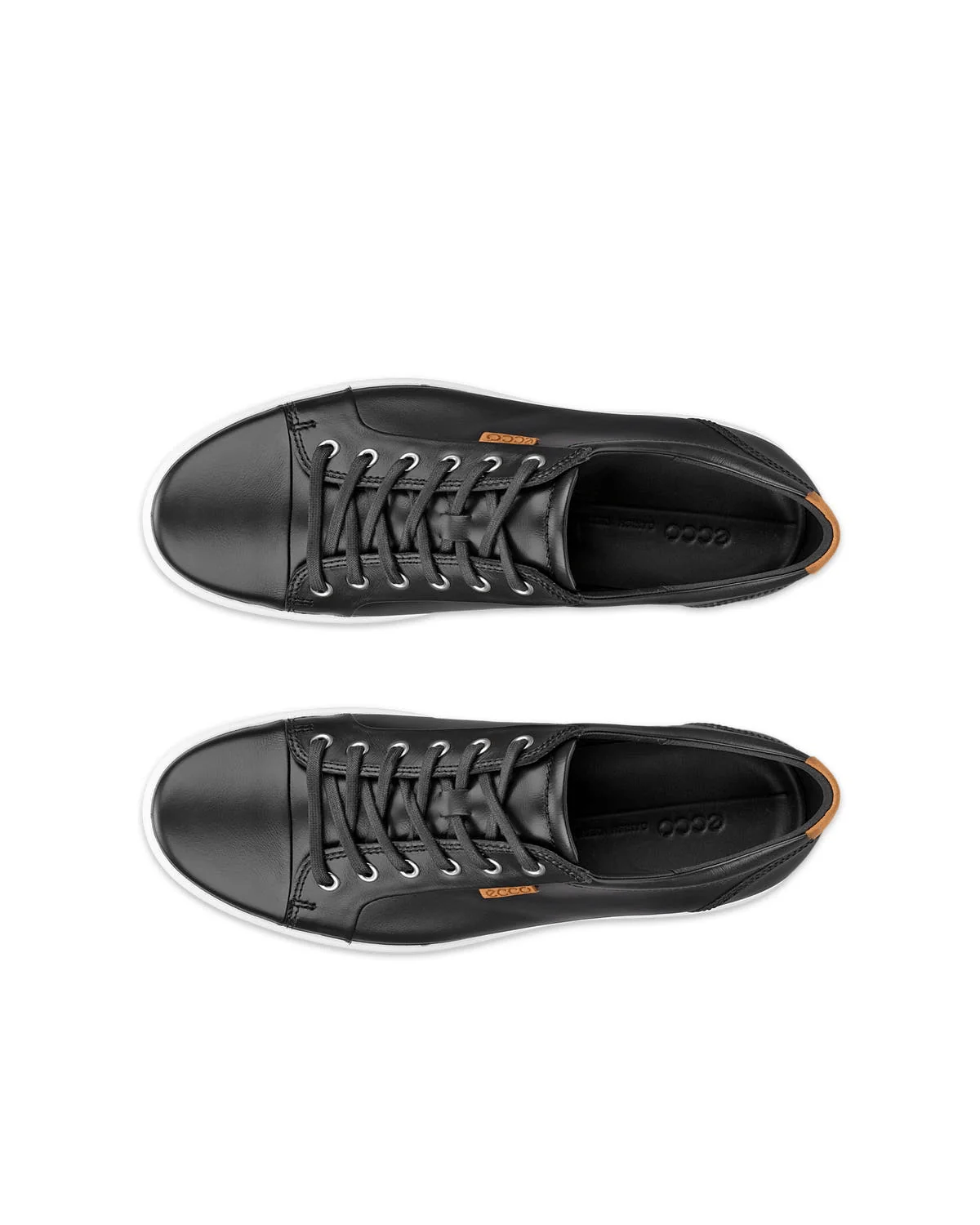 Ecco Men's Soft 7 Lace Sneakers- Black Droid - Image 5
