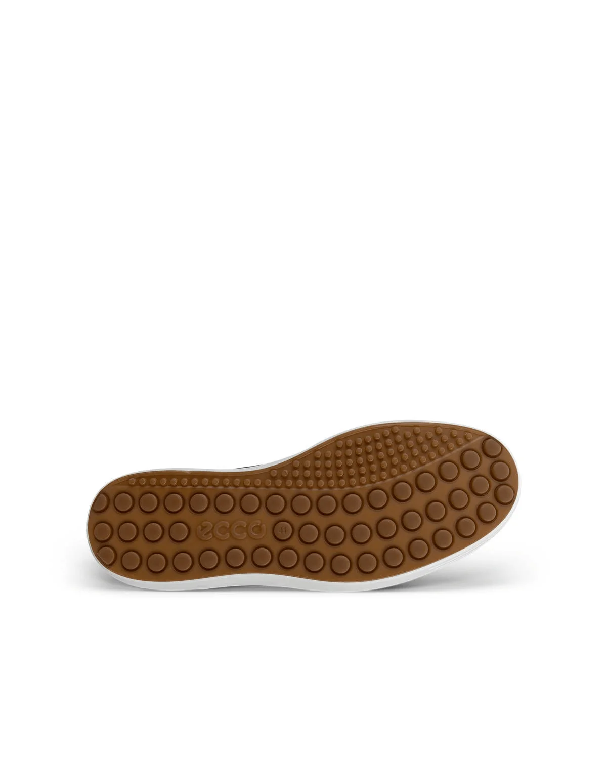 Ecco Men's Soft 7 Lace Sneakers- Dark Clay/ Lion - Image 4