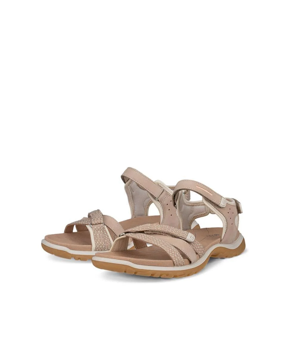 Ecco Women's Offroad Roam Sandals- Nude/ Limestone - Image 4