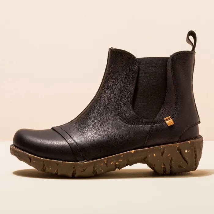 El Naturalista Women's Yggdrasil Boots- Black