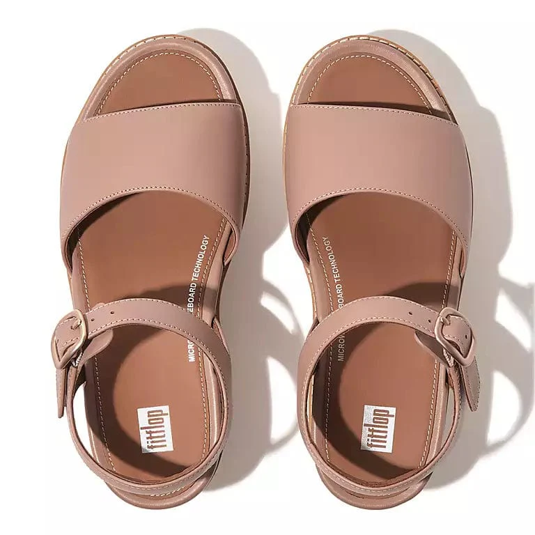 FitFlop Women's Eloise Cork-Wrap Platform Sandals- Pink - Image 4