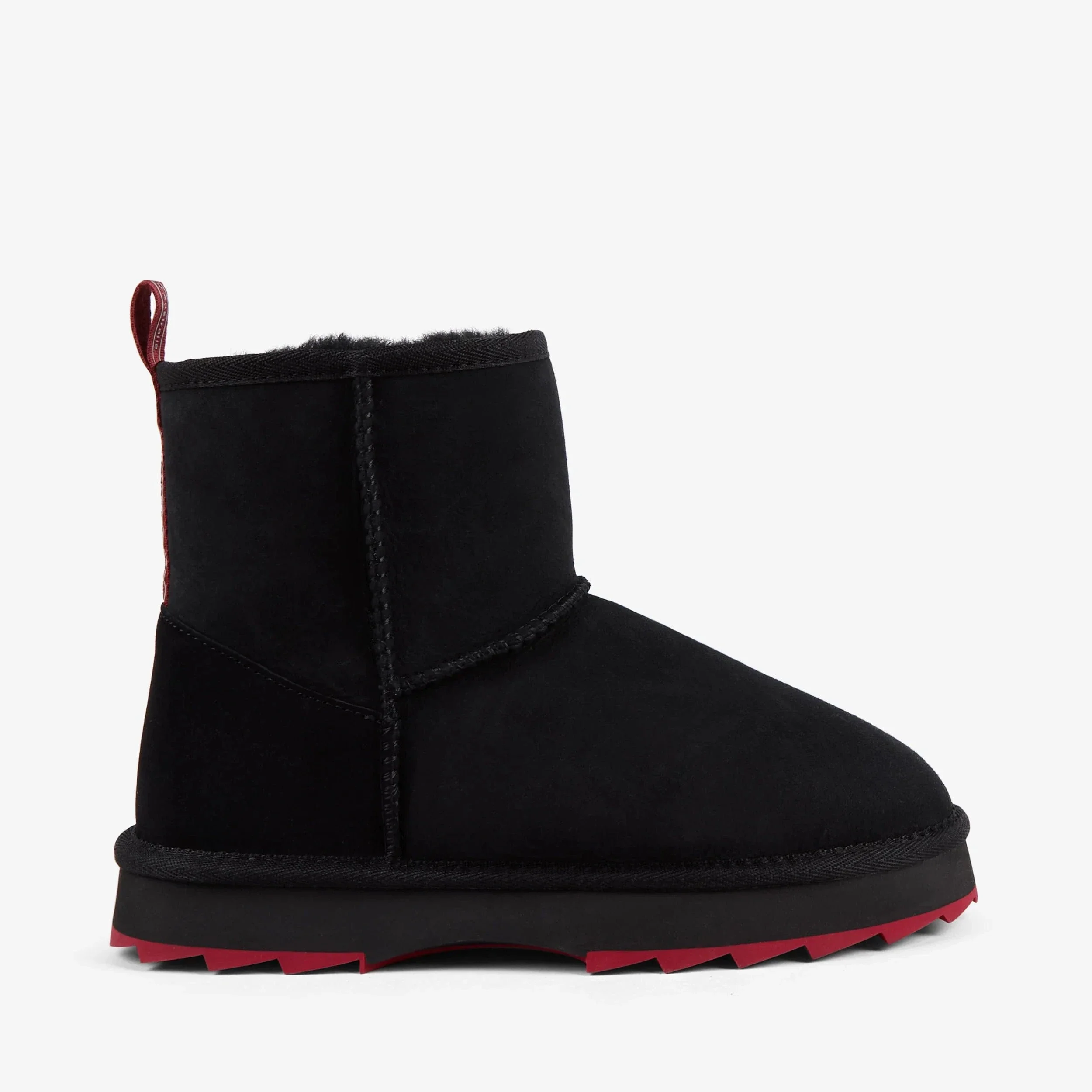 Emu Australia Sharky Mini Boots- Black/ Cherry