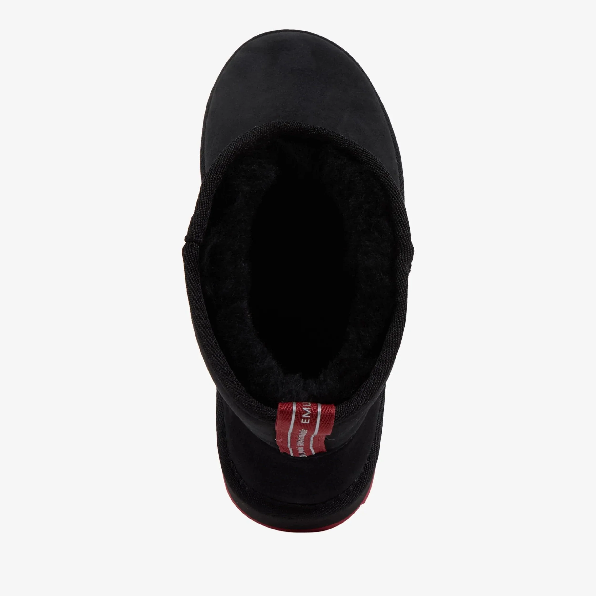 Emu Australia Sharky Mini Boots- Black/ Cherry - Image 2
