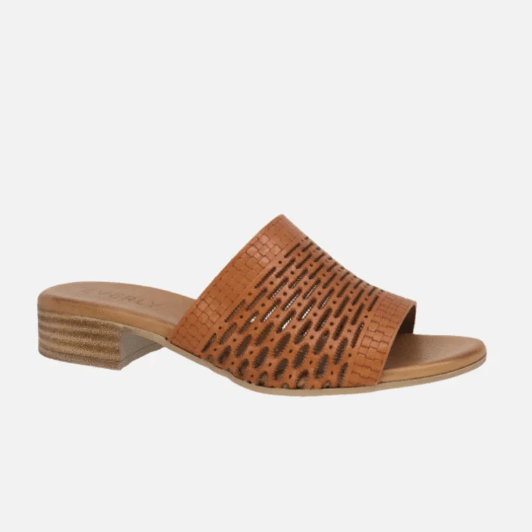 Everly Women's Elissa 01 Heeled Sandals- Tan