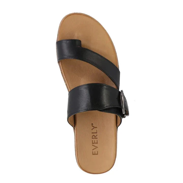 Everly Women's Julia 01 Sandals- Black - Image 6