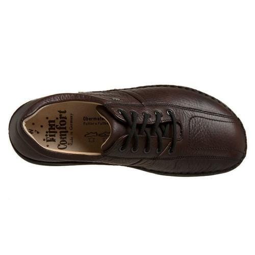 Finn Comfort Men's Dijon Lace Shoes- Dark Brown - Image 3