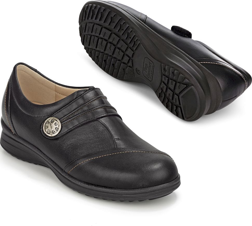 Finn Comfort Women's Galway Shoes- Schwarz - Image 5