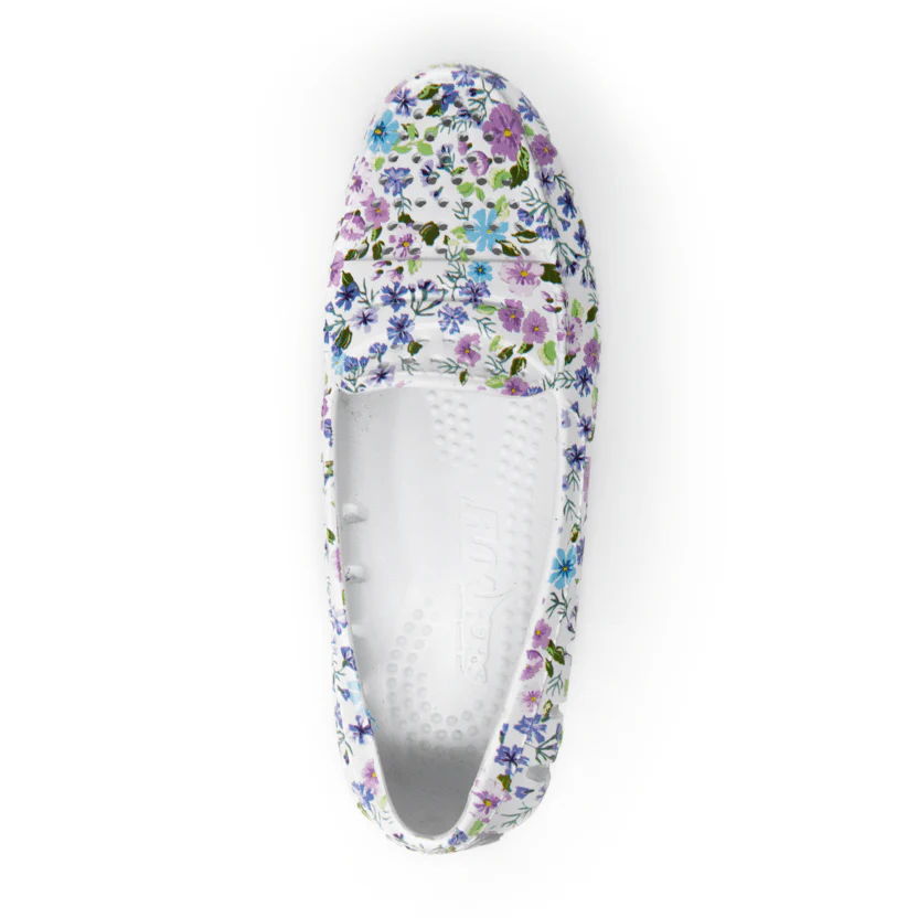 Floafers Women's Posh Driver Loafers- Floral Multi - Image 3