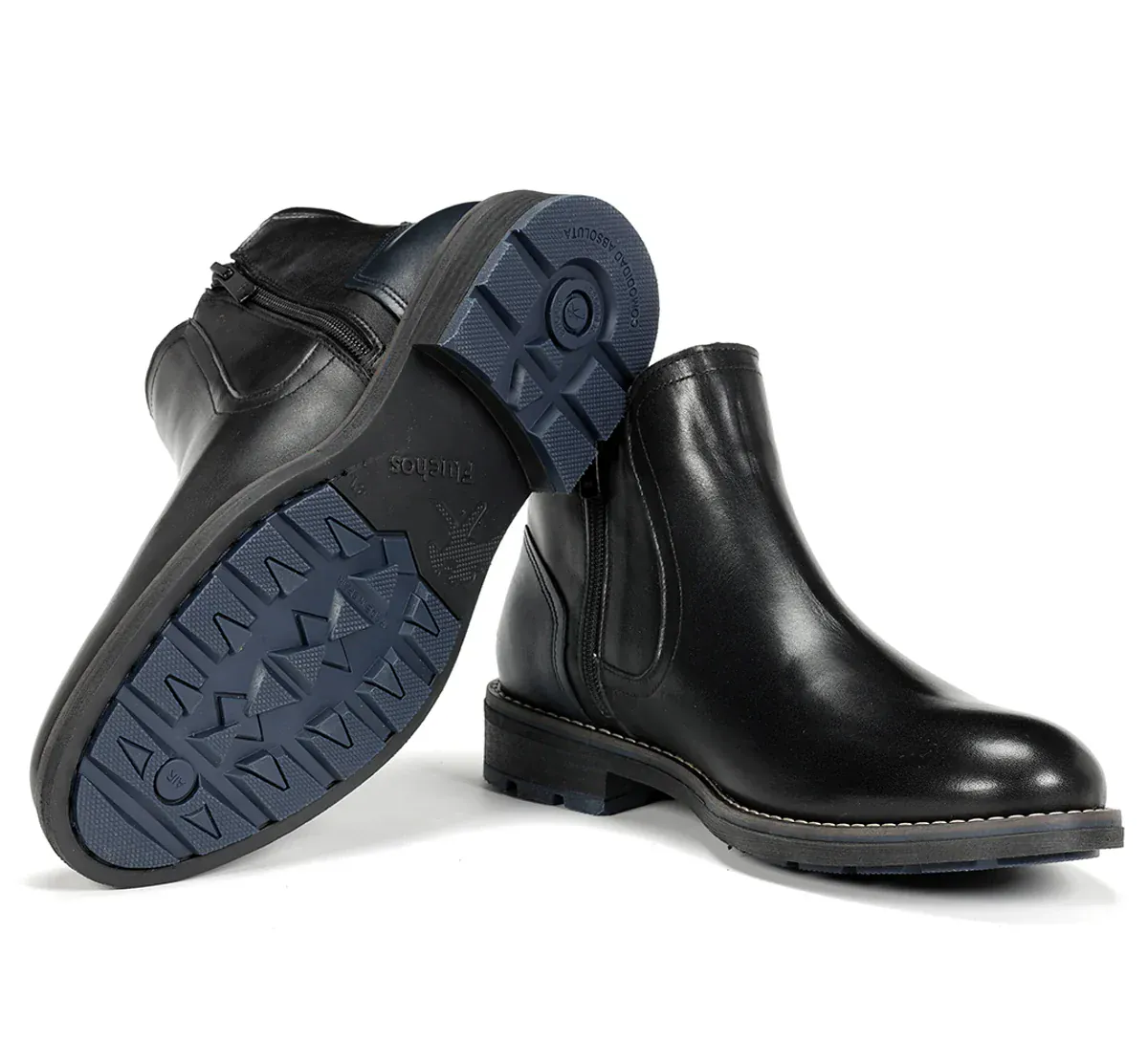 Fluchos Men's Terry Chelsea Boots- Habana Negro - Image 2