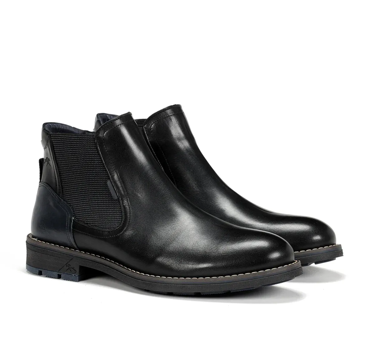 Fluchos Men's Terry Chelsea Boots- Habana Negro - Image 3