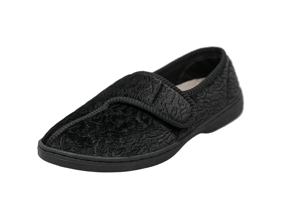 Foamtreads Women's Jewel 2 Slippers- Black - Image 2