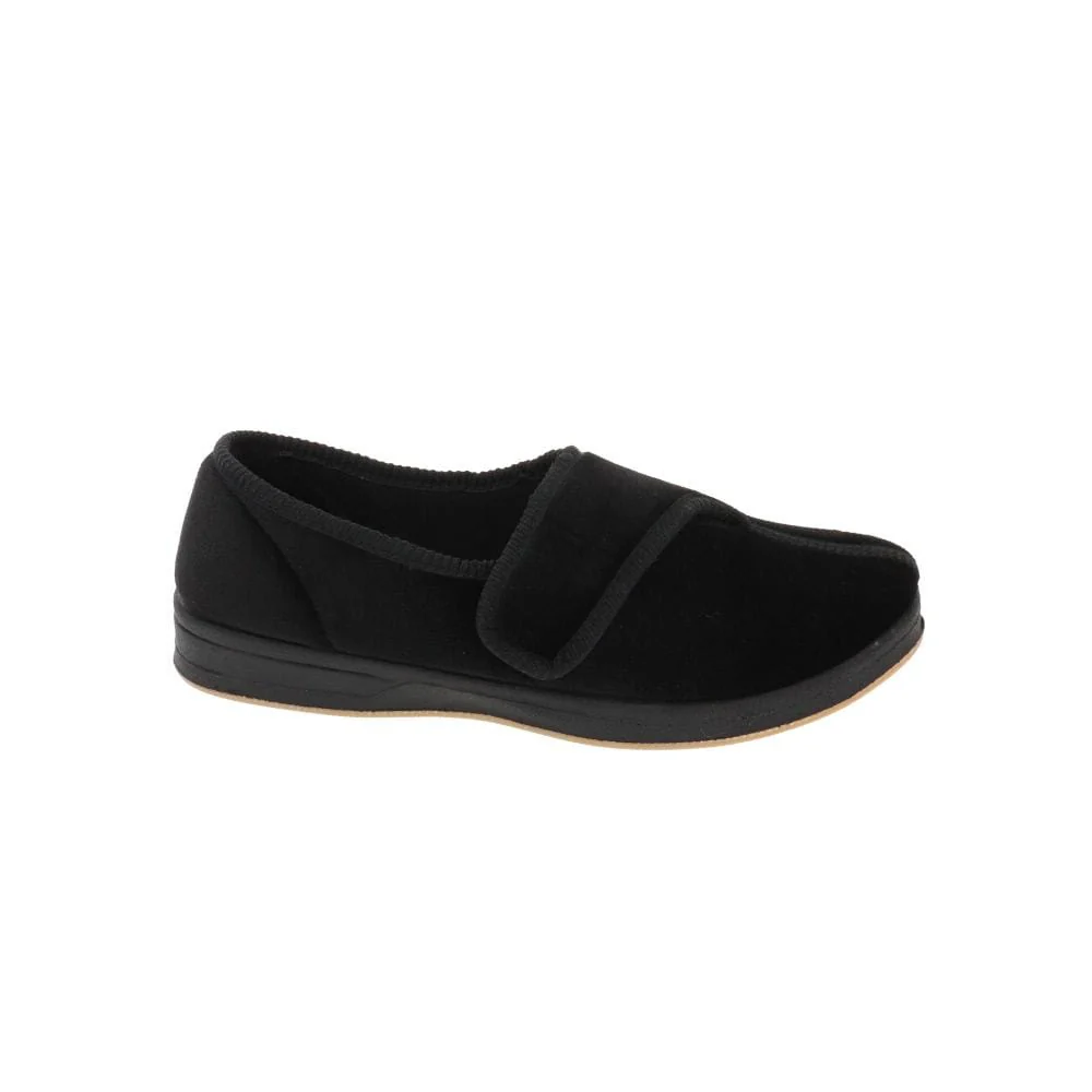 Foamtreads Women's Jewel Slippers- Black