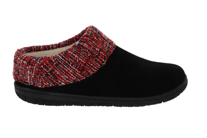 Foamtreads Women's Olympia 2 Slippers- Black