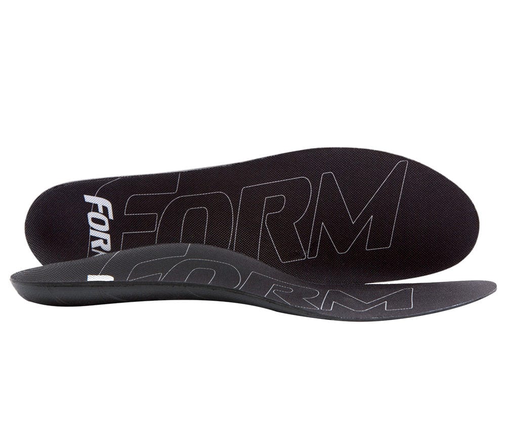Form Unisex Support Ultra Thin Cushion Insoles- Black