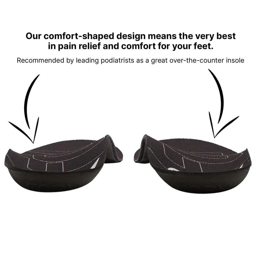 Form Unisex Support Ultra Thin Cushion Insoles- Black - Image 4
