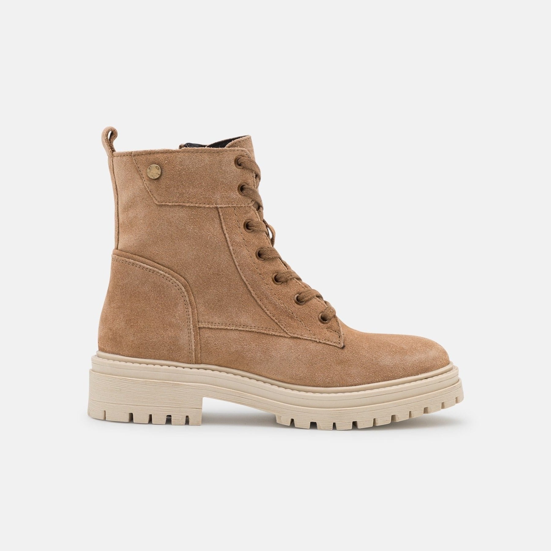 Geox Women's Iridea Boots- Sand Suede