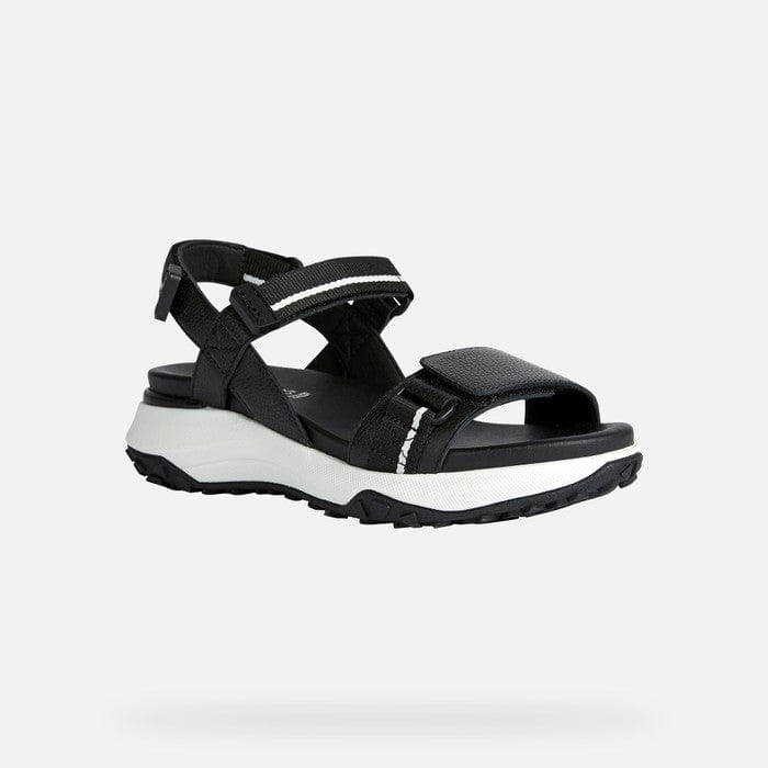 Geox Womens Sorapis Sandal- Black - Image 2