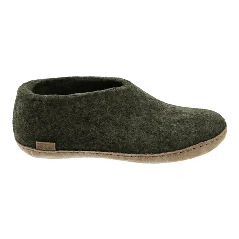 Glerups Shoe Slippers- Forest