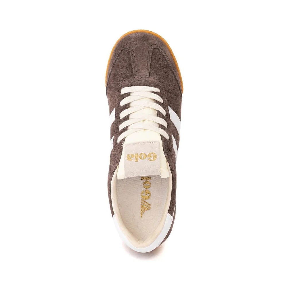 Gola Women's Elan Lifestyle Sneakers- Mocha/ White - Image 4