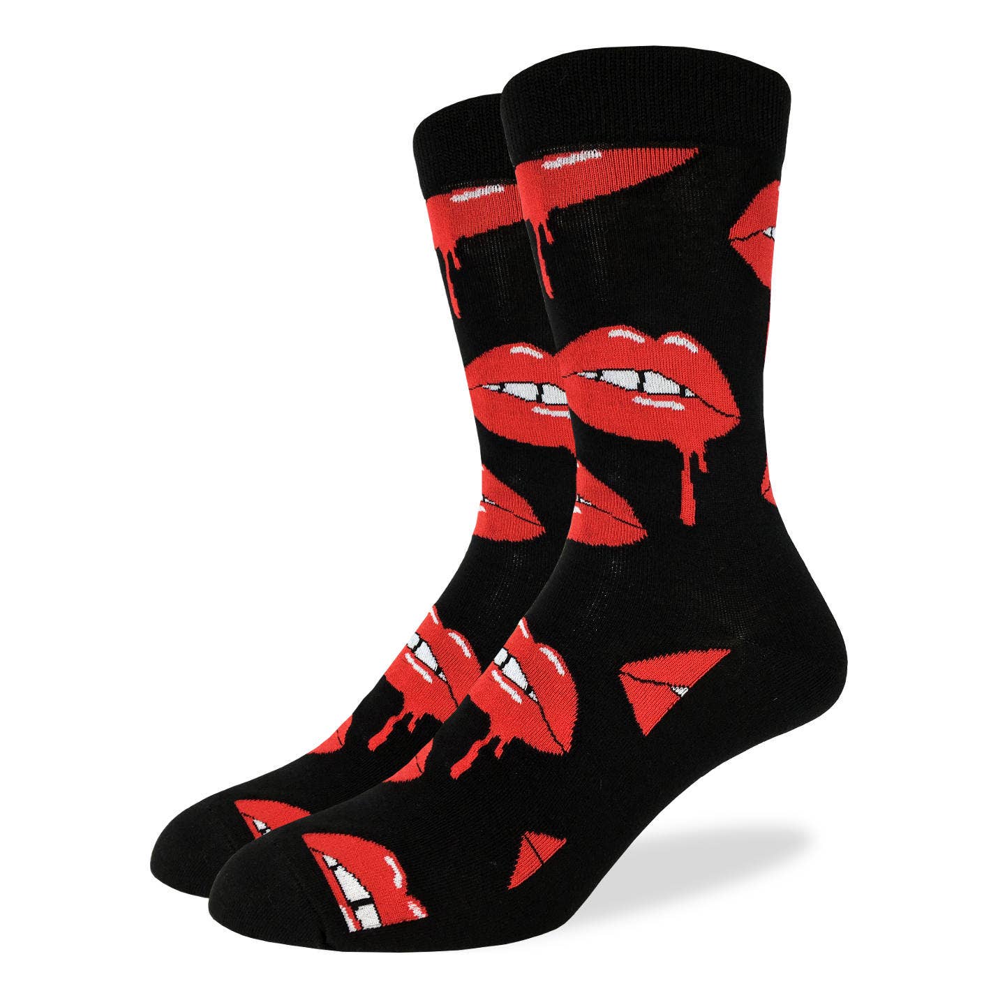Good Luck Sock Women's Socks- Lips