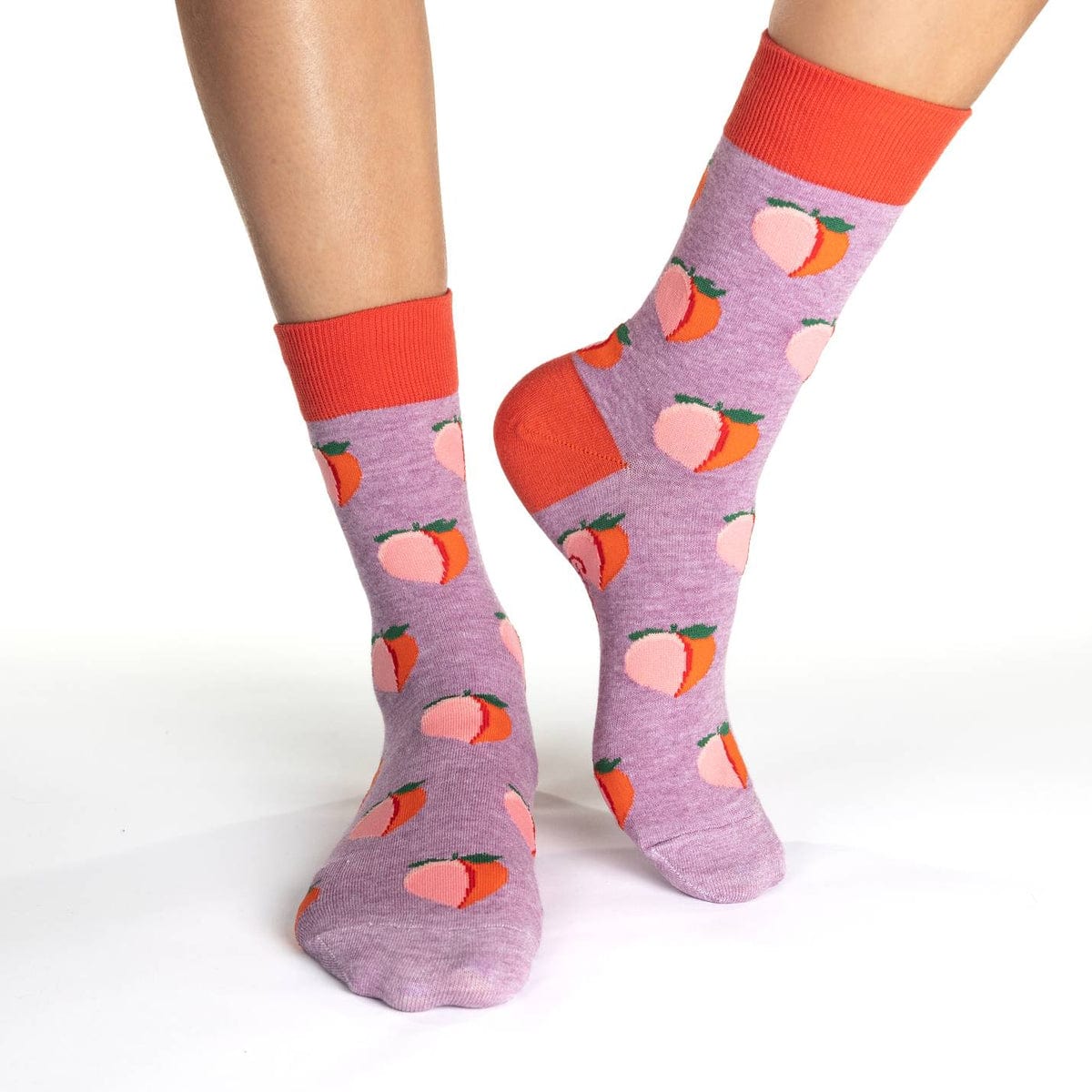 Good Luck Sock Women's Socks- Peaches - Image 2