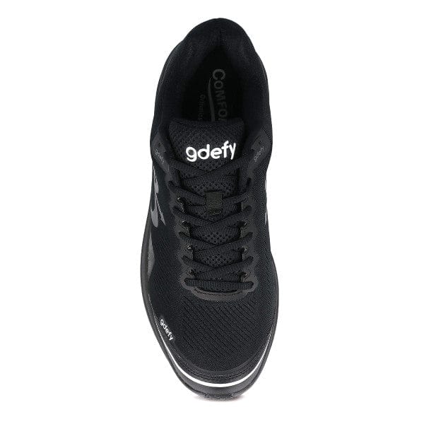 Gravity Defyer Men's Mighty Walk Athletic Shoes- Black/ Grey - Image 4