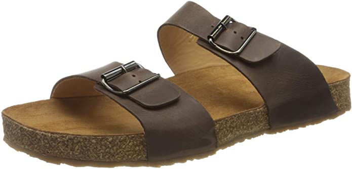 Haflinger Unisex Andrea Sandals- Habana Brown - Image 2