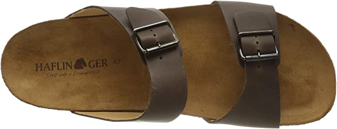 Haflinger Unisex Andrea Sandals- Habana Brown - Image 4