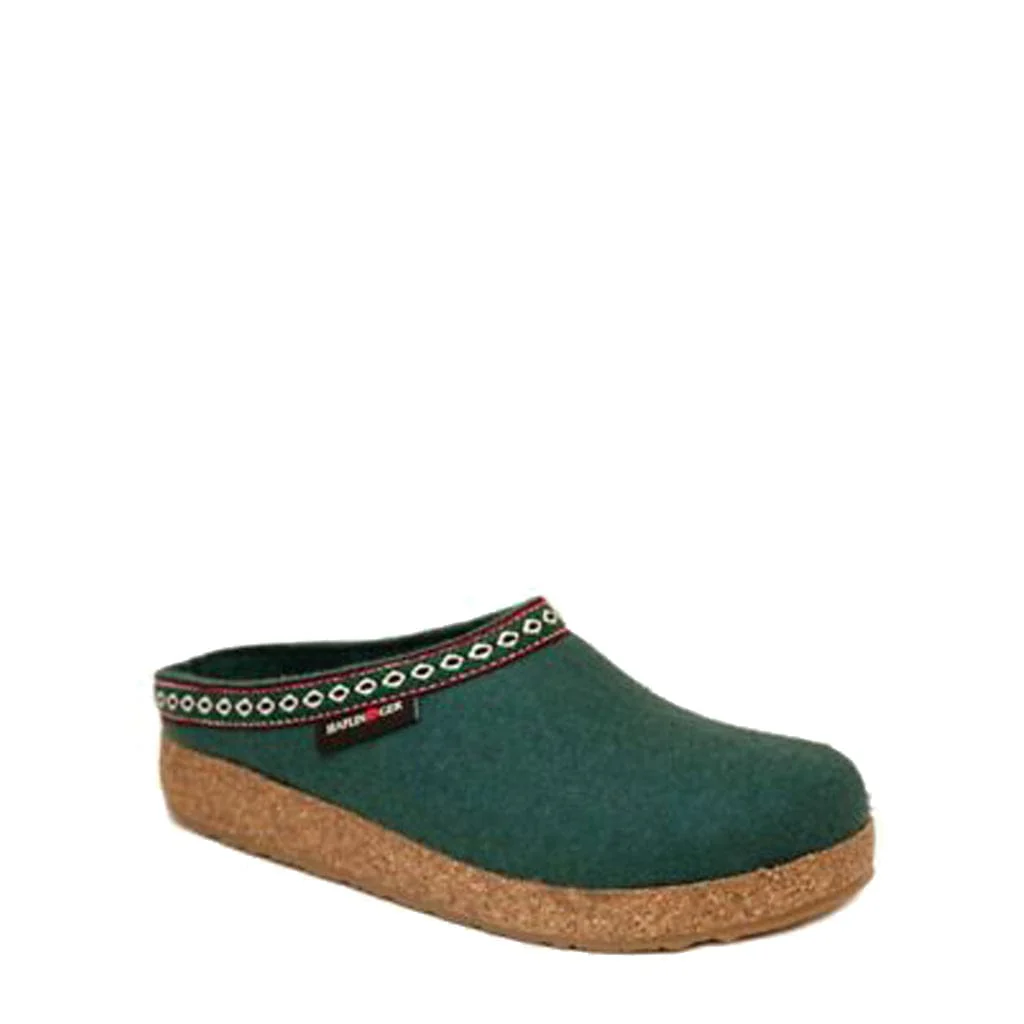 Haflinger Unisex Grizzly Slippers GZ108- Pine - Image 3