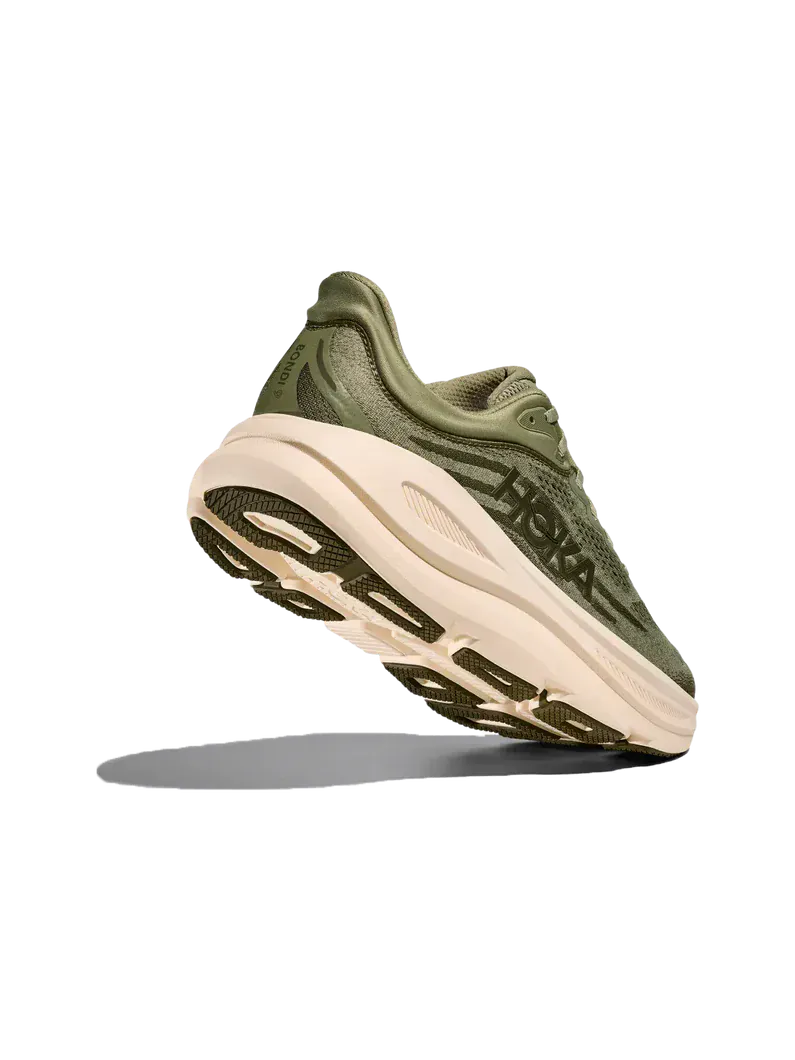 Hoka Men's Bondi 9 Running Shoes- Sea Moss/ Eucalyptus - Image 2