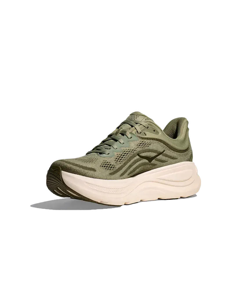 Hoka Men's Bondi 9 Running Shoes- Sea Moss/ Eucalyptus - Image 4