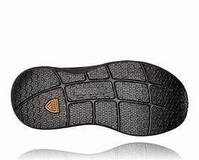 Hoka Men's Bondi Slip Resistant Shoes- Black - Image 7