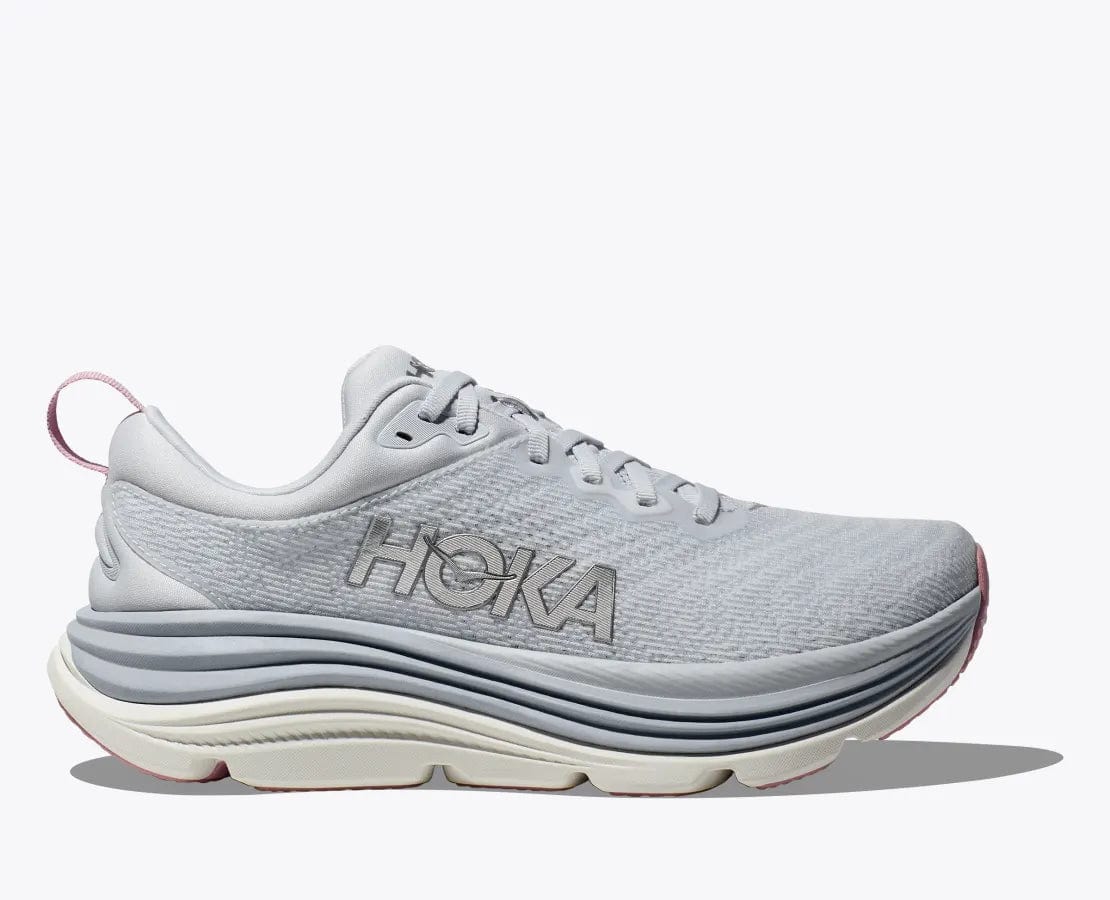 Hoka Women's Gaviota 5 Running Shoes- Sea Ice/ Pink Twilight