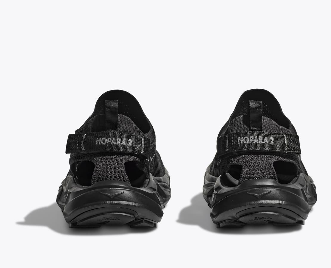 Hoka Women's Hopara 2 Hiking Sandals- Black - Image 3