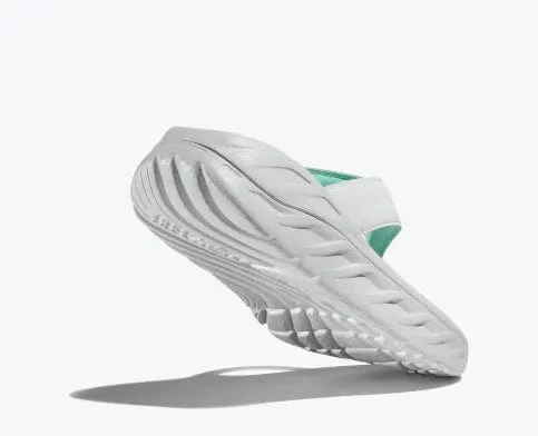 Hoka Women's Ora Recovery Flips- Grey/Seafoam - Image 4