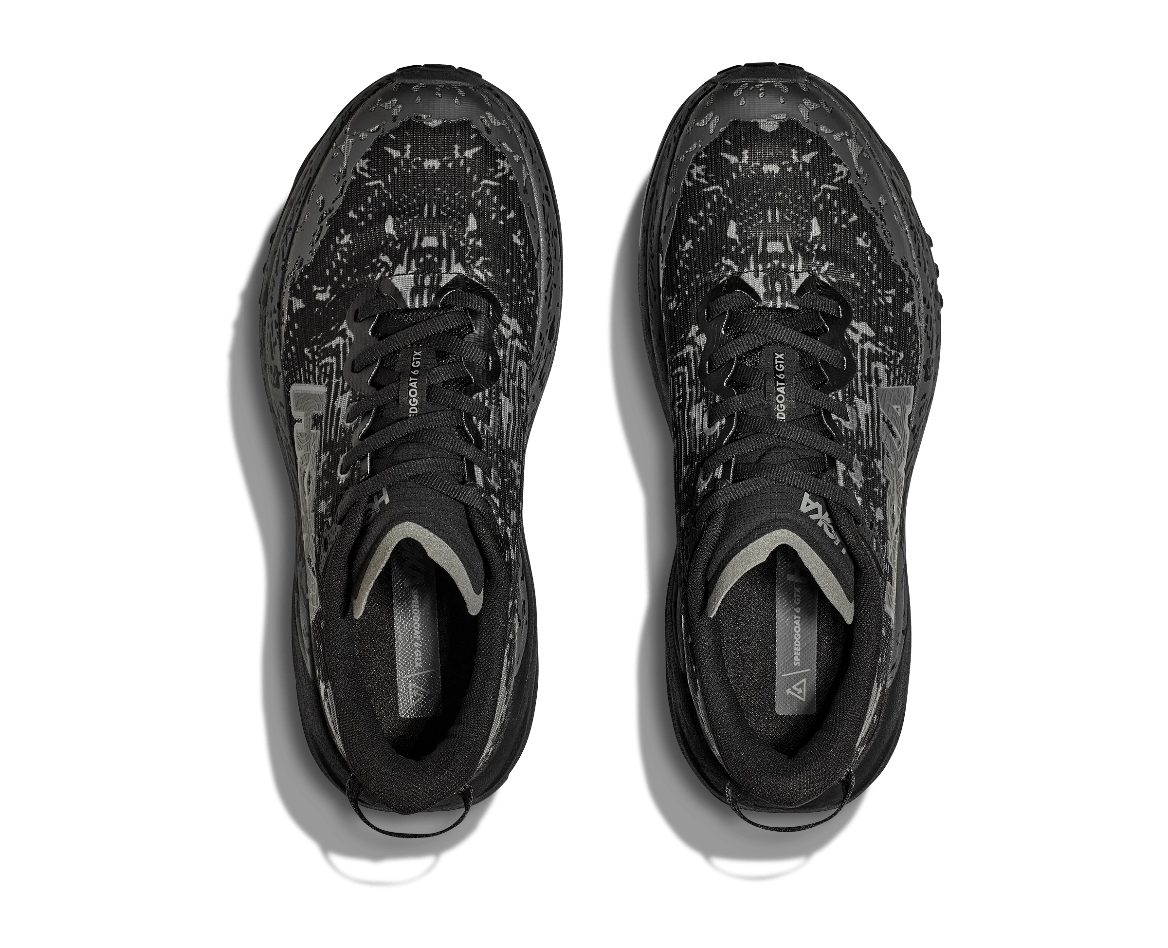 Hoka Women's Speedgoat 6 Gore-Tex® Trail Runners- Black/Outer Orbit - Image 6