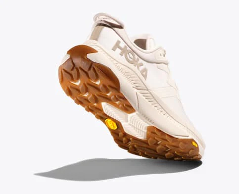 Hoka Women's Transport Walking Shoes- Eggnog - Image 4