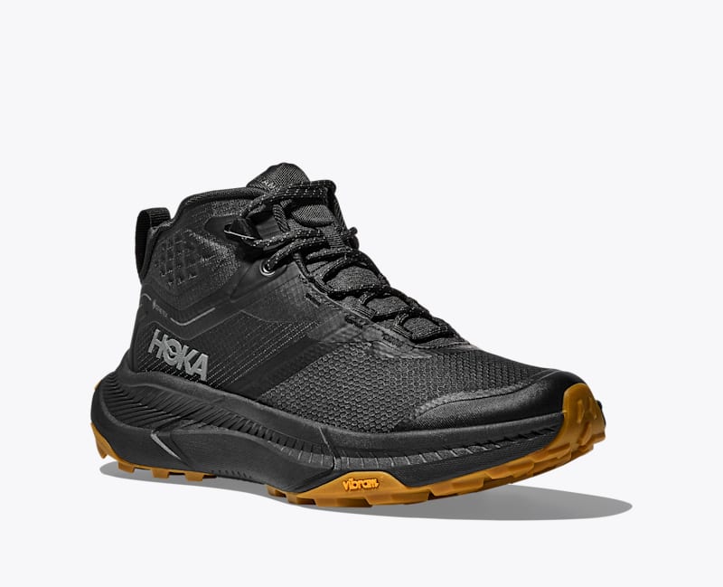 Hoka Women's Transport Hike Gore-Tex® Hiking Boots- Black/ Black - Image 2
