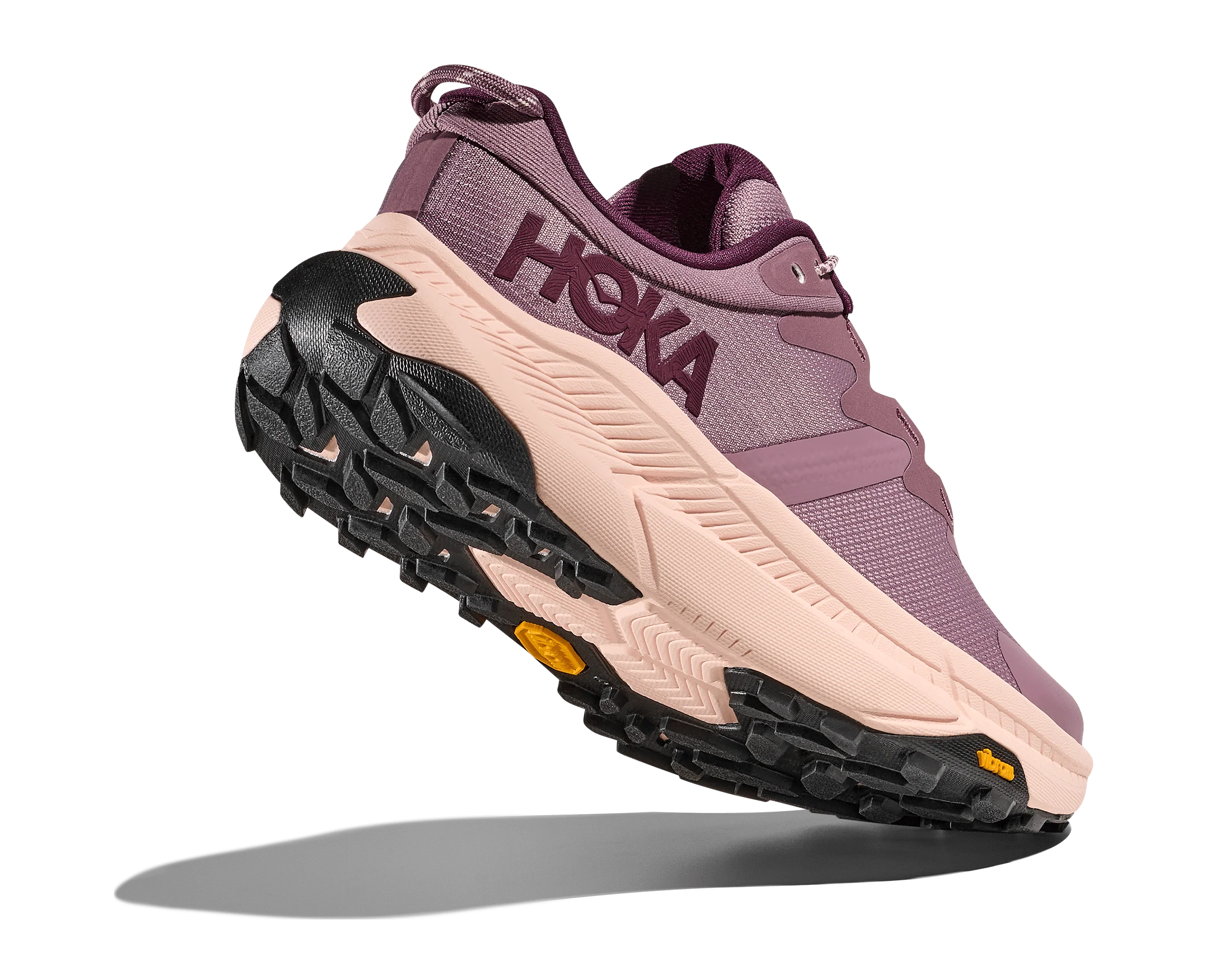 Hoka Women's Transport Walking Shoes- Classic Mauve/ Dawn Light - Image 6
