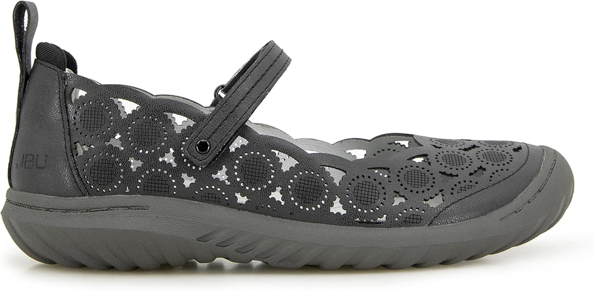 JBU Women's Anne Mary Janes- Black - Image 2