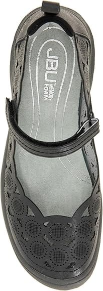 JBU Women's Anne Mary Janes- Black - Image 3