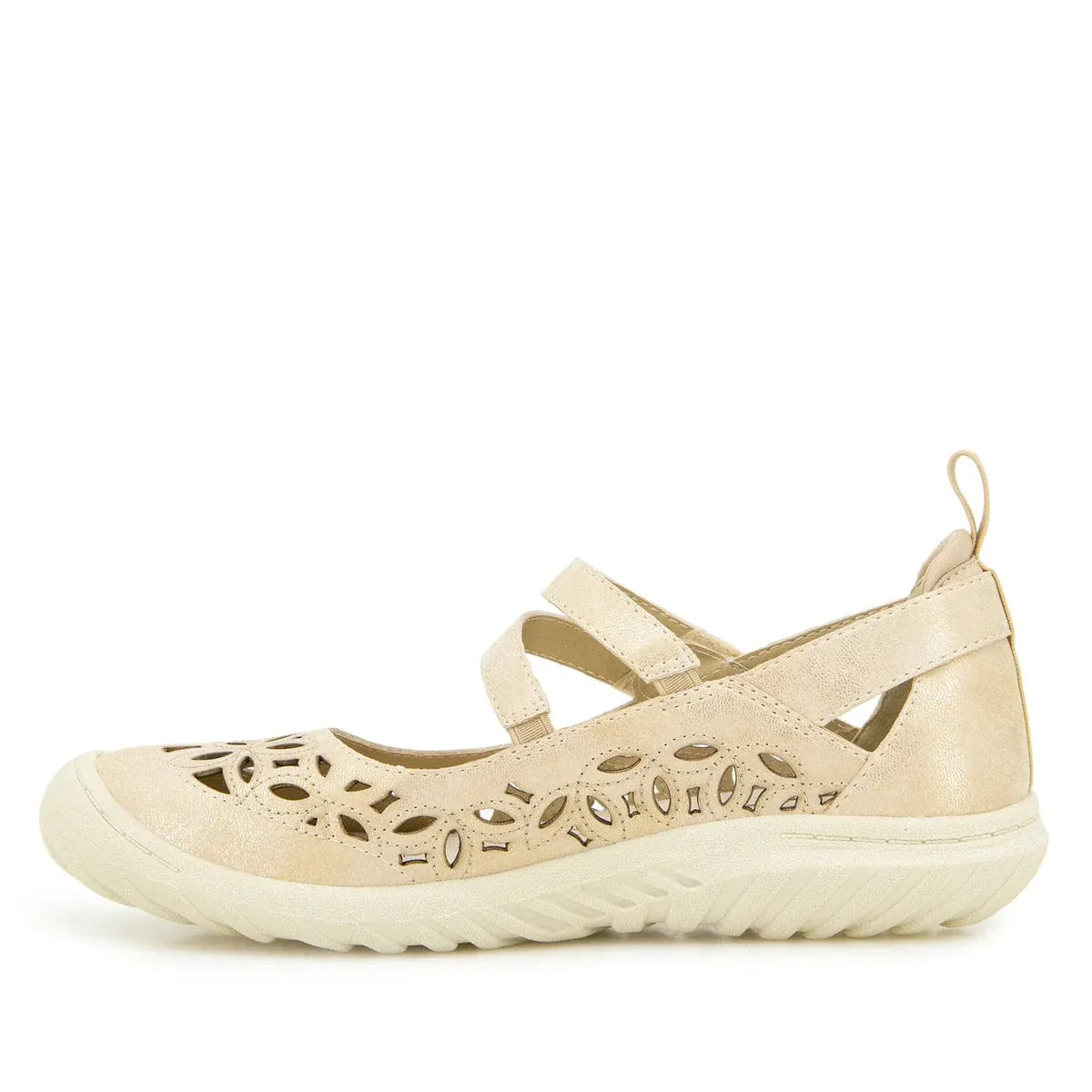 JBU Women's Bellerose Encore Mary Janes- Champagne - Image 4