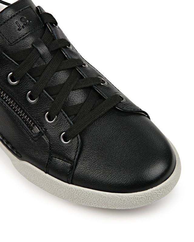 Josef Seibel Women's Claire 03 Lace & Zip Sneakers- Black - Image 5